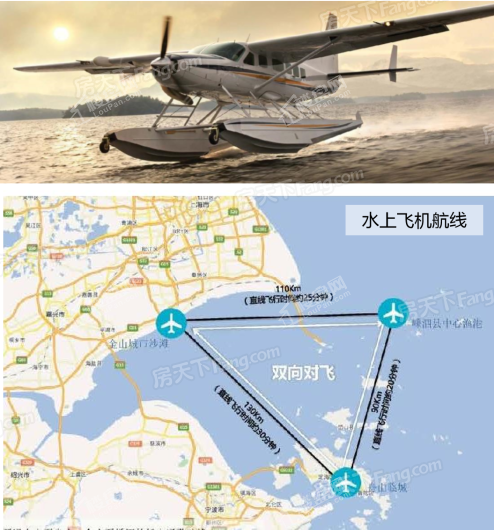 碧桂园凤凰城海上飞机航线图