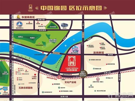 中国锦园位置图