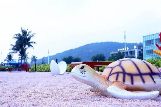 敏捷·海玥湾售楼部前沙滩