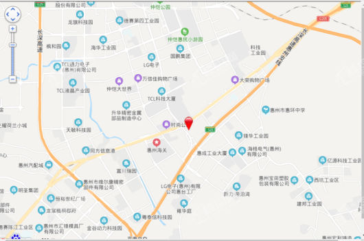 壹城峰荟电子地图