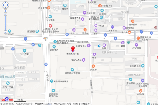 太原吾悦广场电子地图