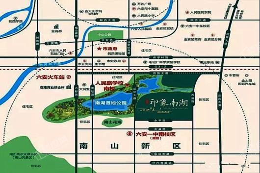苏盛印象南湖交通图
