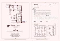 B户型3室2厅2卫117平