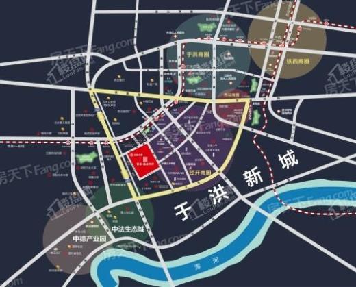 富禹·盛京学府交通图