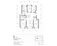 E户型4室2厅2卫133平