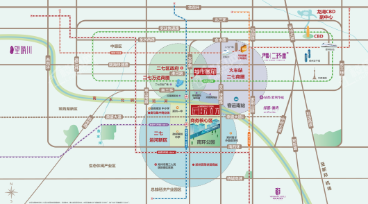 绿都盛润·云立方交通图