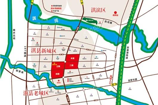 鑫宇城市花园区位图