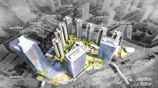 ICC碧桂园三龙汇楼栋规划图