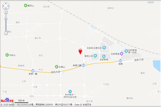 中海左岭项目电子地图