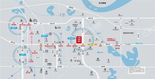 中海左岭项目交通图