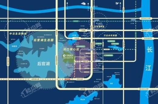 中国城乡·香樾洲交通图
