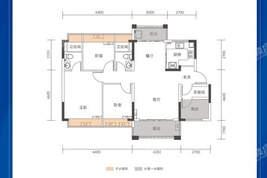 佛山广银海云台户型图