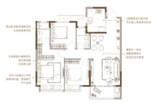 龙光公园首府户型图