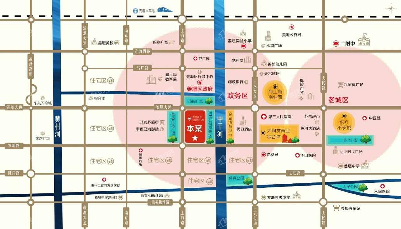 锦绣姜城位置图