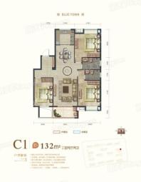 蓝城·泗县诚园在售 C1 3室2厅2卫1厨