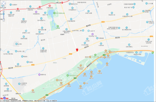 京投发展具区路地块交通图