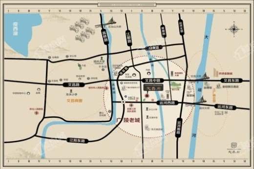 文昌府i·loft交通图