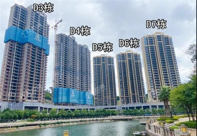 平海·九龙湾7月工程进度图