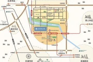 雅居乐津桥国际小镇区位图