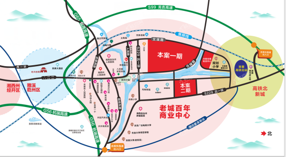 华申·武陵国际商贸城位置图