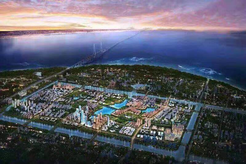 慈溪杭州湾绿地海湾高清图