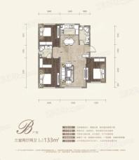 朝阳新苑2期133平 3室2厅2卫1厨