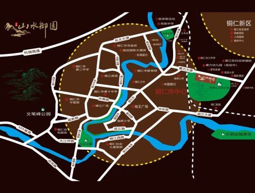 京黔山水御园位置图