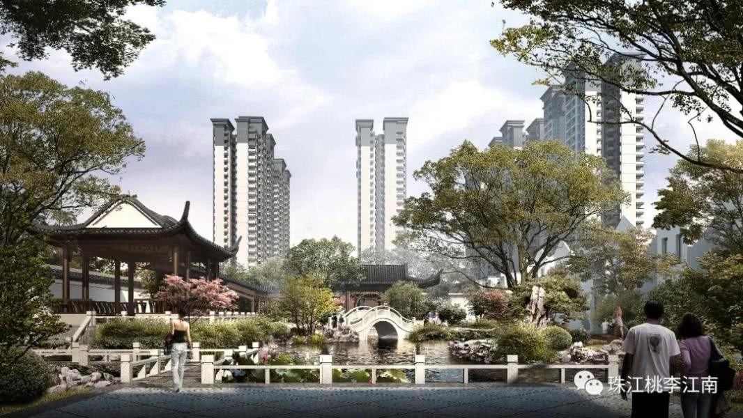 珠江·桃李江南目前首批合院别墅预计2020年10月开盘