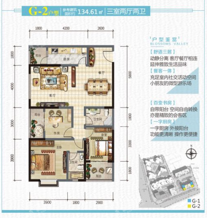 G2-134.61平户型图