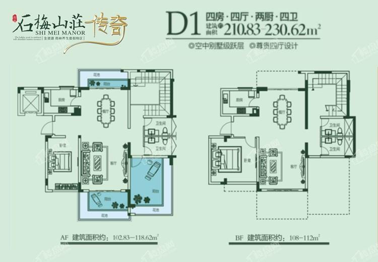 D1户型 约210.83-230.62㎡四房四厅四卫两厨 (2).jpg