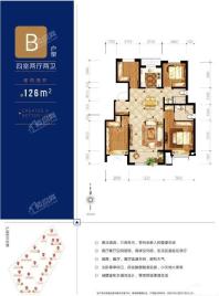 B户型126平米