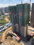 绿地新里璞悦公馆建设实景图（摄于2020.8.6）