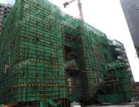 新城·悦隽江4#楼工程进度实景图（摄于2020-8-5）