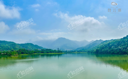 阳光城象屿登云湖实景图