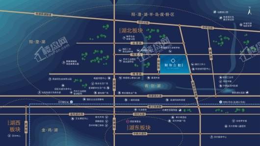 青剑湖颐和公馆交通图