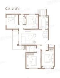 中海汇德里130㎡-3户型 4室2厅2卫1厨