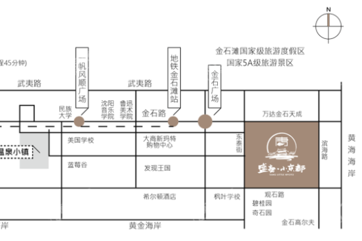 金石万巷位置图