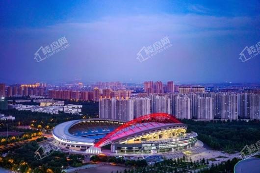 淄博CBD中央活力区-璀璨珑府体育中心