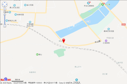 锦绣淄江电子地图