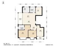 绿城合景春来晓园春来晓园4居室户型图 4室2厅2卫1厨