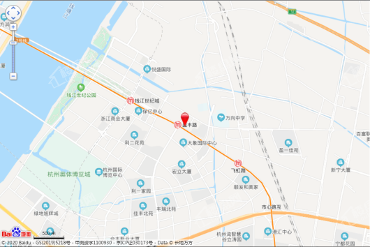 大稻望朝商务中心电子地图