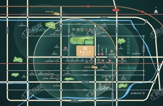 德贤华府交通图