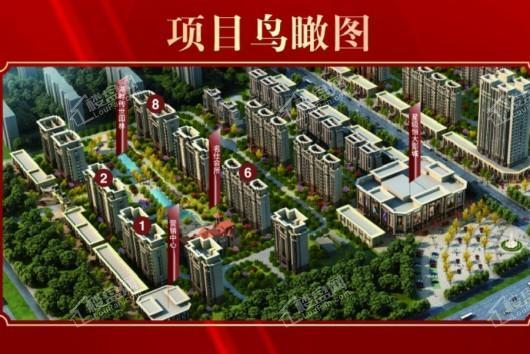 中卫恒大都市广场鸟瞰图