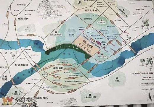 中铁·卓越城交通图