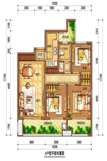 信达源著户型图