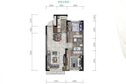 富禹·金科繁梦里户型图