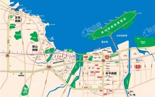 丰金·海悦湾交通图