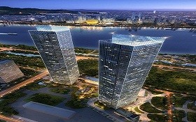 萧山杭州国际办公中心·潮悦高清图