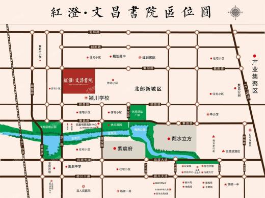 红澄·文昌书院位置图