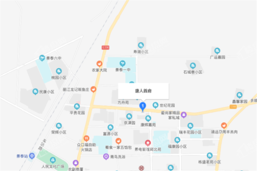 鼎圣唐人首府交通图